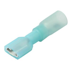 Image 1: Pacer 16-14 AWG Heat Shrink Female Disconnect - 3 Pack