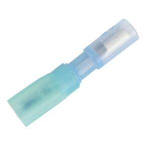 Image 1: Pacer 16-14 AWG Heat Shrink Female Bullet Terminal - 100 Pack