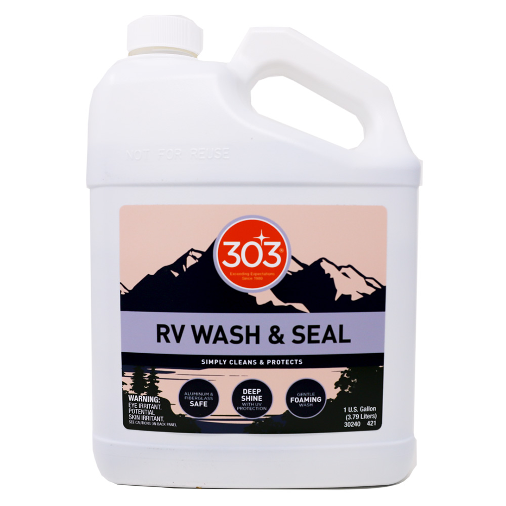 Image 1: 303 RV Wash & Seal - 128oz