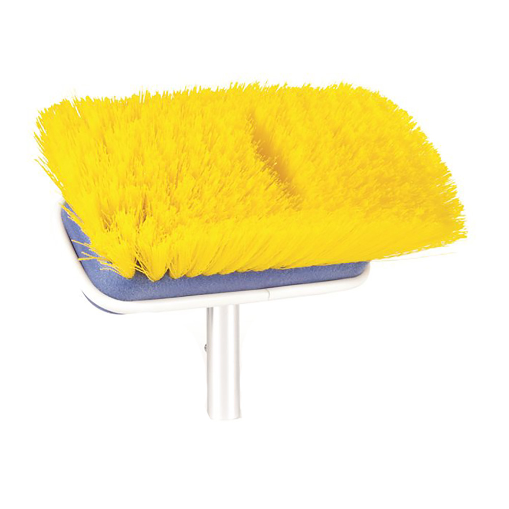 Image 1: Camco Brush Attachment - Medium - Yellow