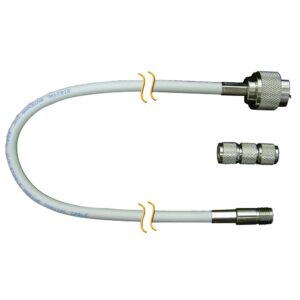 Image 1: Digital Antenna RG-8X Cable w/N Male, Mini-UHF Female - 30'