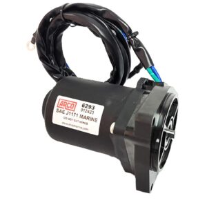 Image 1: ARCO Marine Original Equipment Quality Replacement Tilt Trim Motor f/Yamaha 2011-2021