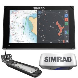Image 1: Simrad NSX™ 3009 Radar Bundle - HALO20+ Radar Dome & Active Imaging™ 3-in-1 Transducer