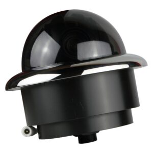Image 1: Iris Miniature Marine PTZ Dome Camera - Stainless Bezel - Hi-Def Ethernet IP - 10x Digital Zoom - 4 in 1 Video Format