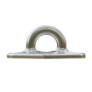 Image 1: Wichard Diamond Pad Eye - Round - 98mm Length (3-55/64") - M8 Screw