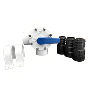 Image 1: Raritan Diverter Y Valve w/Fittings