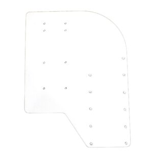 Image 1: Sea Brackets Small Offset Trolling Motor Plate