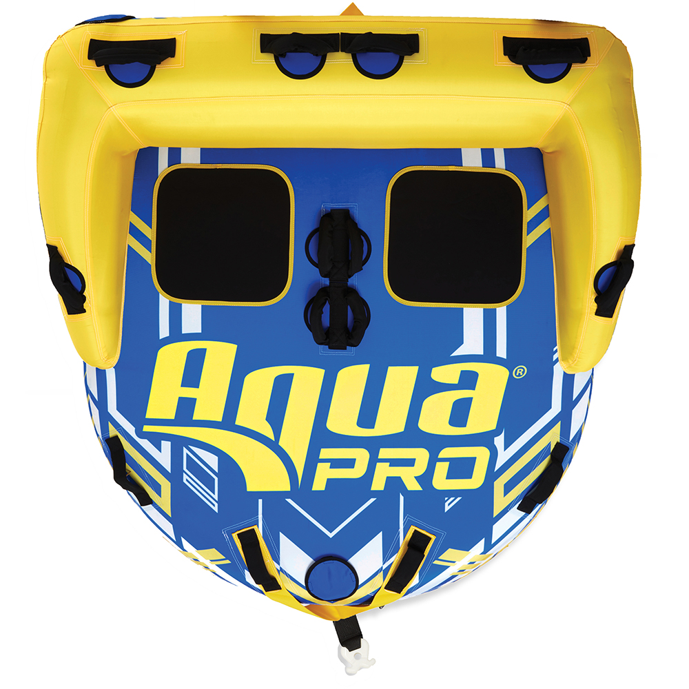 Image 1: Aqua Leisure Aqua Pro 65" Two-Rider Towable w/Backrest